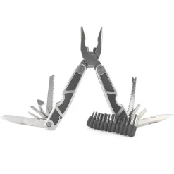 Vaisselle Camping<Herbertz Accessoire Outillage Outil Multifonctions 10 pièces 11 cm Inox + Etui Black