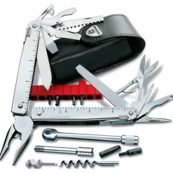 Vaisselle Camping<Victorinox Accessoire Outillage Swisstool X Plus Ratchet + Etui Cuir Gris