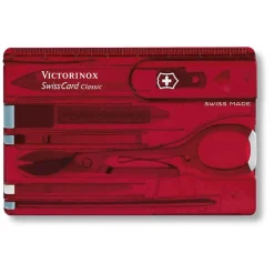 Online Accessoire Outillage Swisscard Translucide Red Vaisselle Camping