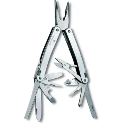 Online Accessoire Outillage Swisstool Spirit X + Etui Cuir Argent Vaisselle Camping