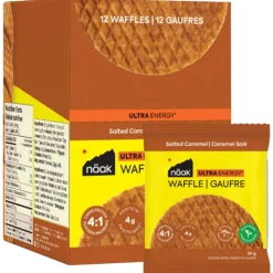 Entrainement|Barre Énergétique<Naak Barre Energétique Ultra Energy Waffles Pack 30 g. (x12) Caramel