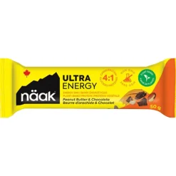 Entrainement|Barre Énergétique<Naak Barre Energétique Ultra Energy Bars 50 g. Beurre D'Arachide & Chocolat