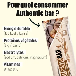 Online Barre Energétique Authentic Bar 50 g. Myrtilles Sauvages Entrainement|Barre Énergétique