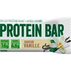 Barre Energétique Protein Bar Vanille Entrainement|Alimentation Sportif
