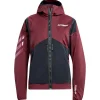 Veste De Ski Femme|Veste Randonnée<adidas Blouson Ski W Terrex Techrock Softshell Jkt Shared Black