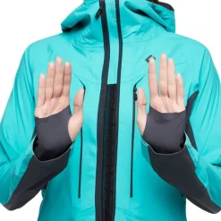 New Blouson Ski W Dawn Patrol Hybrid Shell Dark Patina Femme Veste De Ski Femme|Veste De Ski