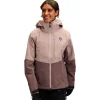 Hot Blouson Ski W Recon Stretch Shell Pale Mauve Dark Mauve Femme Veste De Ski Femme|Veste De Ski