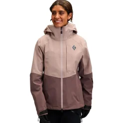 Hot Blouson Ski W Recon Stretch Shell Pale Mauve Dark Mauve Femme Veste De Ski Femme|Veste De Ski