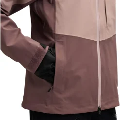Hot Blouson Ski W Recon Stretch Shell Pale Mauve Dark Mauve Femme Veste De Ski Femme|Veste De Ski