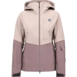Hot Blouson Ski W Recon Stretch Shell Pale Mauve Dark Mauve Femme Veste De Ski Femme|Veste De Ski
