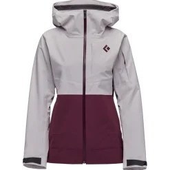 Best Blouson Ski W Recon Stretch Ski Shell Ice Pink Blackberry Femme Veste De Ski Femme|Veste Randonnée