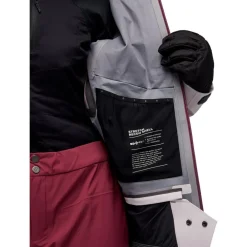 Best Blouson Ski W Recon Stretch Ski Shell Ice Pink Blackberry Femme Veste De Ski Femme|Veste Randonnée
