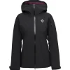 Clearance Blouson Ski W Recon Insulated Shell Black Femme Veste De Ski Femme|Veste De Ski