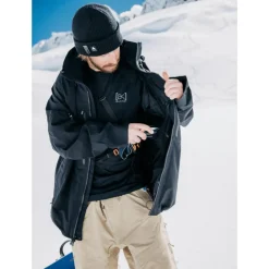 Hot Blouson Ski Ak Swash Gore Tex True Black Homme Veste De Ski|Veste De Ski Homme