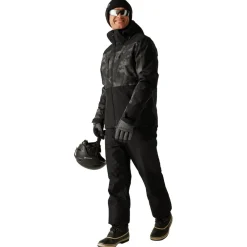 Veste De Ski|Veste De Ski Homme<DARE2B Blouson Ski Baseplate III Jacket Black Iron Gate Distressed Print