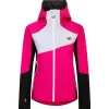 Veste De Ski Femme|Veste De Ski<DARE2B Blouson Ski Excalibar Jacket Pure Pink Black