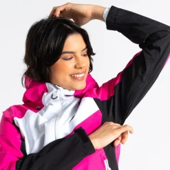 Veste De Ski Femme|Veste De Ski<DARE2B Blouson Ski Excalibar Jacket Pure Pink Black