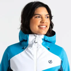 Best Blouson Ski Excalibar Jacket Swedish Blue Moonlight Denim Femme Veste De Ski|Veste De Ski Femme