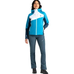 Best Blouson Ski Excalibar Jacket Swedish Blue Moonlight Denim Femme Veste De Ski|Veste De Ski Femme