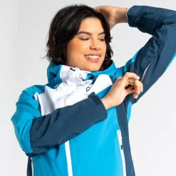 Best Blouson Ski Excalibar Jacket Swedish Blue Moonlight Denim Femme Veste De Ski|Veste De Ski Femme