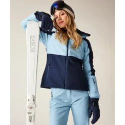 Sale Blouson Ski Flurry II Jacket True Navy Glacier Lake Femme Veste De Ski|Veste De Ski Femme