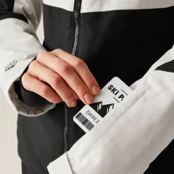 Veste De Ski|Veste De Ski Femme<DARE2B Blouson Ski Flurry II Jacket Egret Black