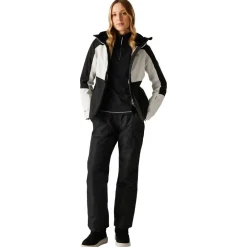 Veste De Ski|Veste De Ski Femme<DARE2B Blouson Ski Flurry II Jacket Egret Black