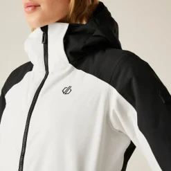 Veste De Ski|Veste De Ski Femme<DARE2B Blouson Ski Flurry II Jacket Egret Black