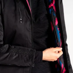 Blouson Ski Frenzied Ski Jacket Black Femme Veste De Ski Femme|Veste De Ski