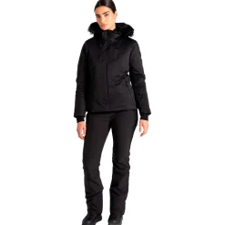Blouson Ski Frenzied Ski Jacket Black Femme Veste De Ski Femme|Veste De Ski