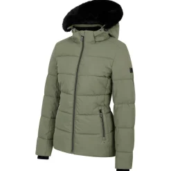 Hot Blouson Ski Glamorize V Jacket Olivine Green Femme Veste De Ski|Veste De Ski Femme