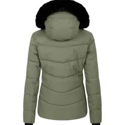 Hot Blouson Ski Glamorize V Jacket Olivine Green Femme Veste De Ski|Veste De Ski Femme