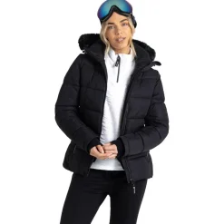 Best Blouson Ski Glamorize IV Black Femme Veste De Ski Femme|Veste De Ski