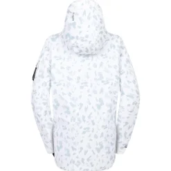 Veste De Ski Femme|Veste De Ski<DARE2B Blouson Ski Slide Out Overhead Jkt Blanc Dash Print