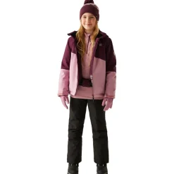 Sale Blouson Ski Snow Basher Jacket Fig Lilas Enfant Veste De Ski Enfant|Veste De Ski