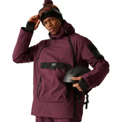 Veste De Ski Homme|Veste De Ski<DARE2B Blouson Ski T-Bar Overhead II Jacket Fig Black