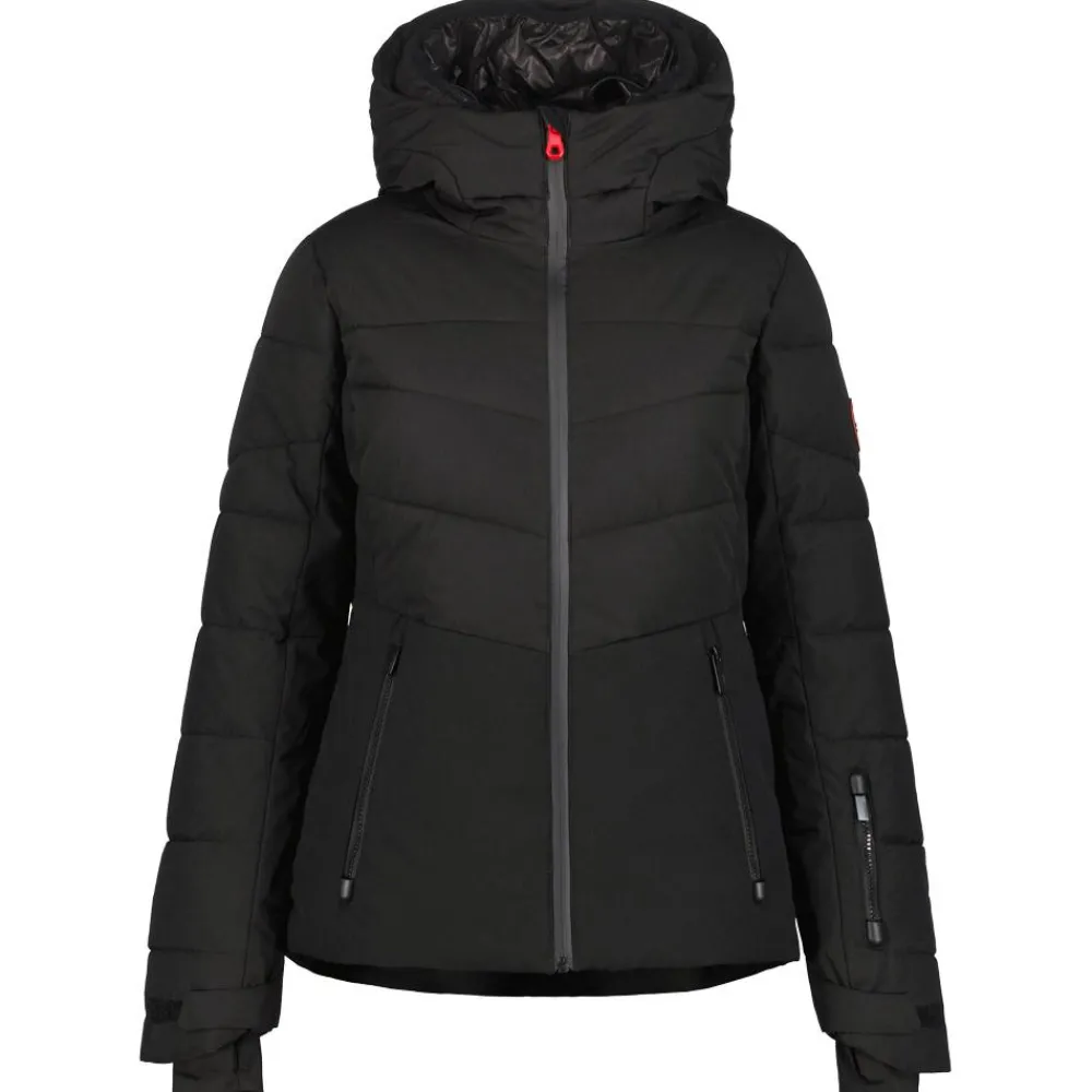 New Blouson Ski Electra Noir Femme Veste De Ski Femme|Veste De Ski