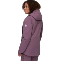 Blouson Ski Stoney HS Thermo Hooded Jacket Women Flux Black Femme Veste De Ski Femme|Veste De Ski