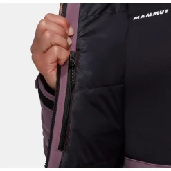 Blouson Ski Stoney HS Thermo Hooded Jacket Women Flux Black Femme Veste De Ski Femme|Veste De Ski