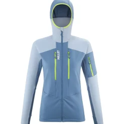Outlet Blouson Ski Pierra Ment Hoodie W Coronet Blue Iceberg Femme Veste De Ski|Veste De Ski Femme