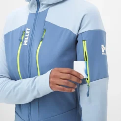 Outlet Blouson Ski Pierra Ment Hoodie W Coronet Blue Iceberg Femme Veste De Ski|Veste De Ski Femme