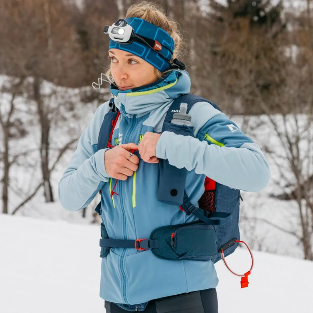 Outlet Blouson Ski Pierra Ment Hoodie W Coronet Blue Iceberg Femme Veste De Ski|Veste De Ski Femme