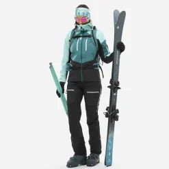 Veste De Ski Femme|Veste De Ski<Millet Blouson Ski White Shield Jkt W Black Aruba