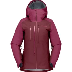 Veste De Ski Femme|Veste De Ski<Norrona Blouson Ski Women's Lyngen Gore-Tex Violet Quartz