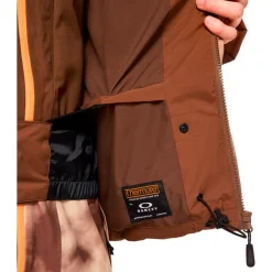 Veste De Ski Homme|Veste De Ski<Oakley Blouson Ski Tc Rykkinn Brown Clouds Print