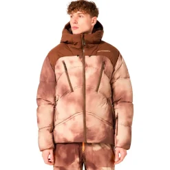 Veste De Ski Homme|Veste De Ski<Oakley Blouson Ski Tc Rykkinn Brown Clouds Print