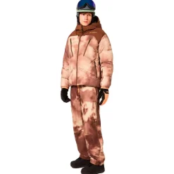 Veste De Ski Homme|Veste De Ski<Oakley Blouson Ski Tc Rykkinn Brown Clouds Print