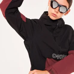 Hot Blouson Ski W Tnp Tbt Insulated Anorak Blackout Grenache Femme Veste De Ski Femme|Veste De Ski