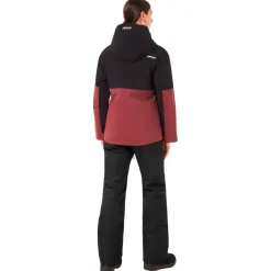 Hot Blouson Ski W Tnp Tbt Insulated Anorak Blackout Grenache Femme Veste De Ski Femme|Veste De Ski