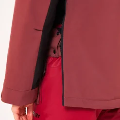 Hot Blouson Ski W Tnp Tbt Insulated Anorak Blackout Grenache Femme Veste De Ski Femme|Veste De Ski